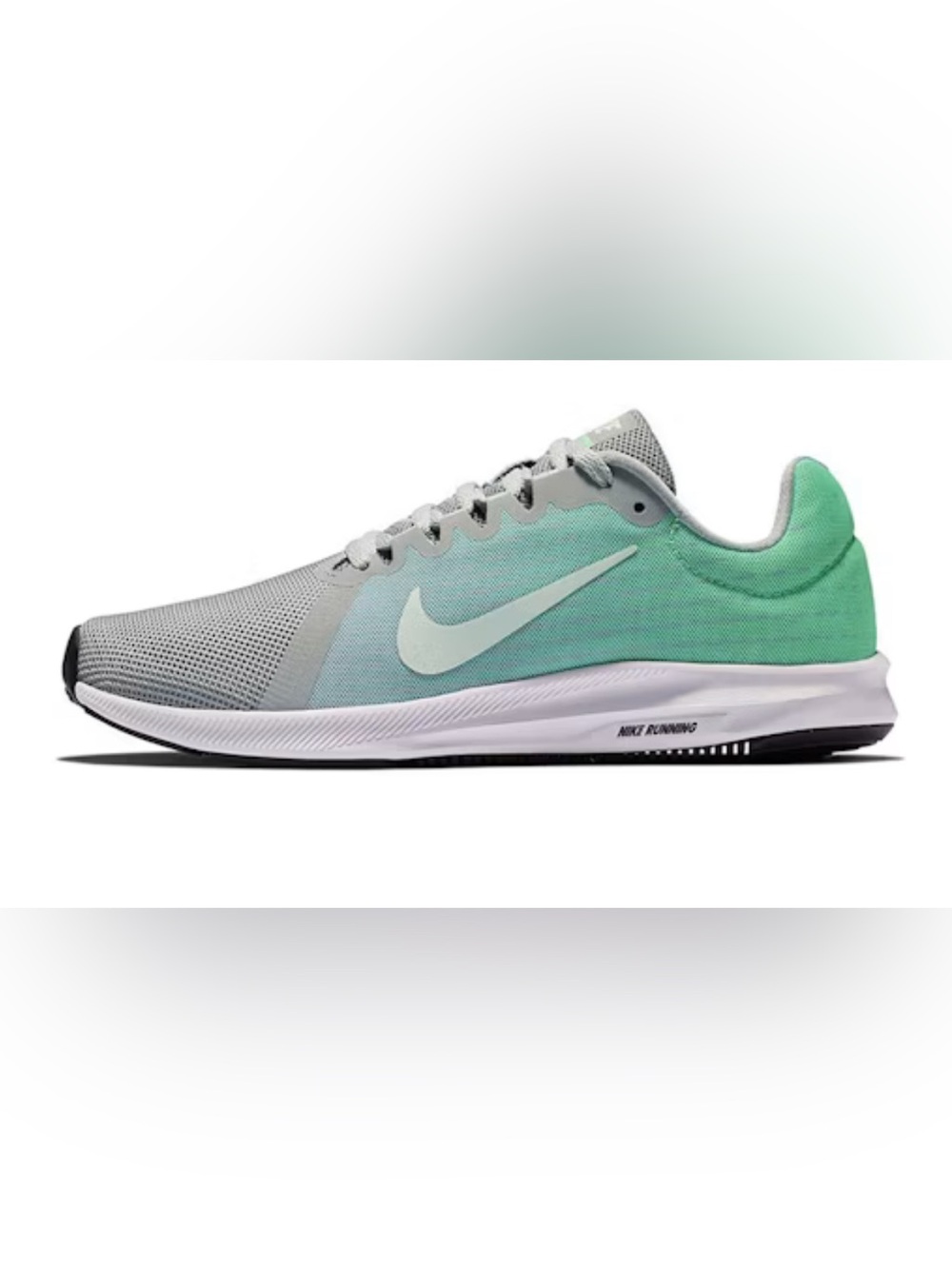 Nike Downshift 8 Running Shoe - Mint & Light Gray